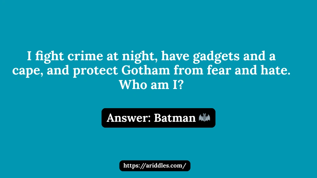 Batman Riddles