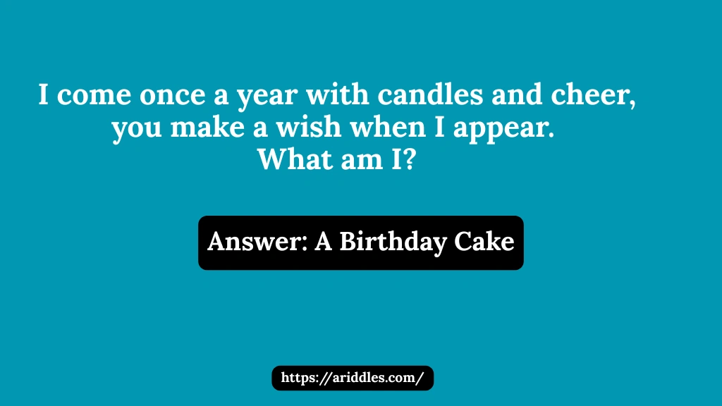 Birthday Riddles