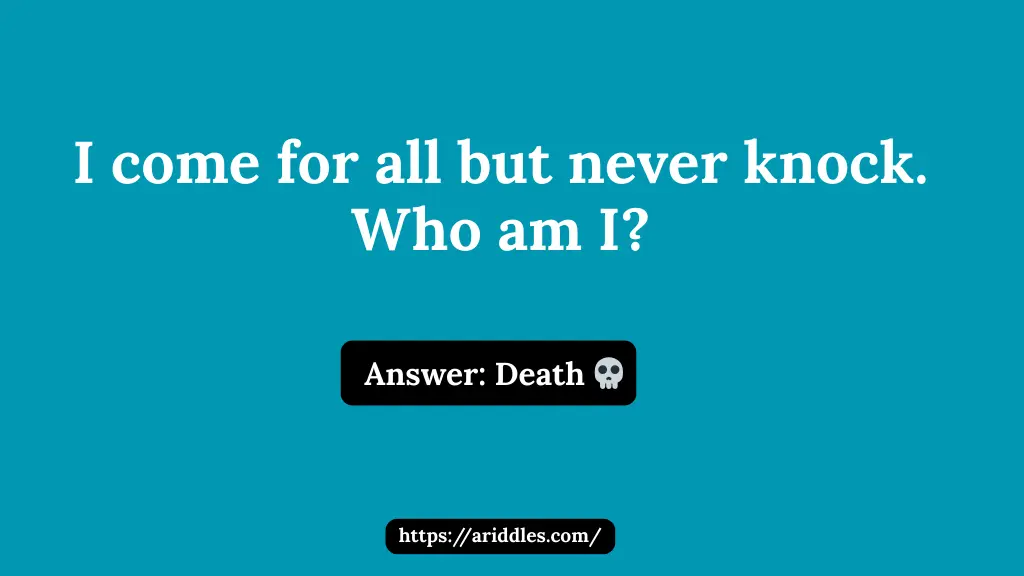 Death Riddles
