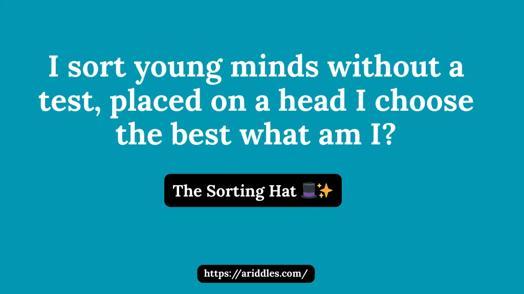 Harry Potter riddles