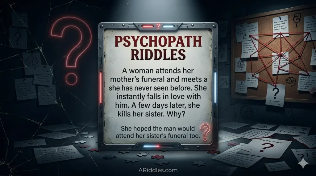 Psychopath Riddles