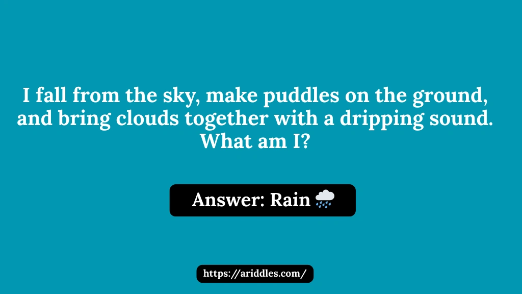 Rain Riddles