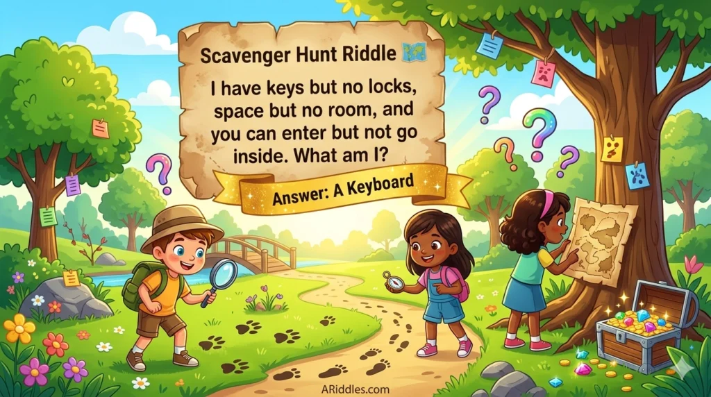 Scavenger Hunt Riddles
