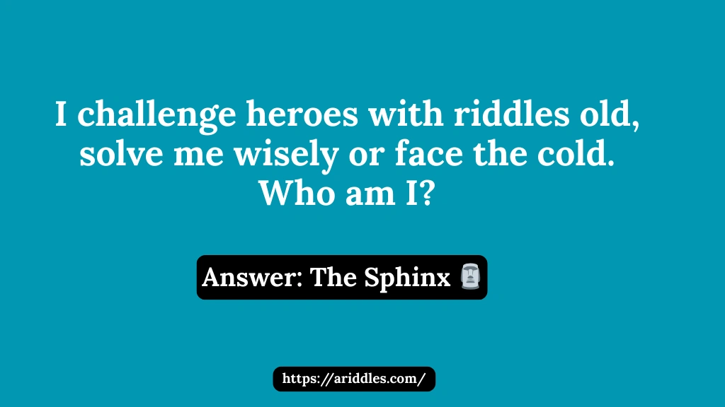 Sphinx Riddles in Other Games