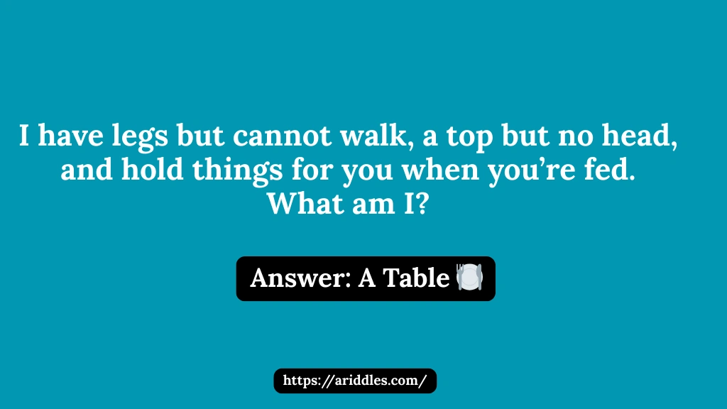 Table Riddles
