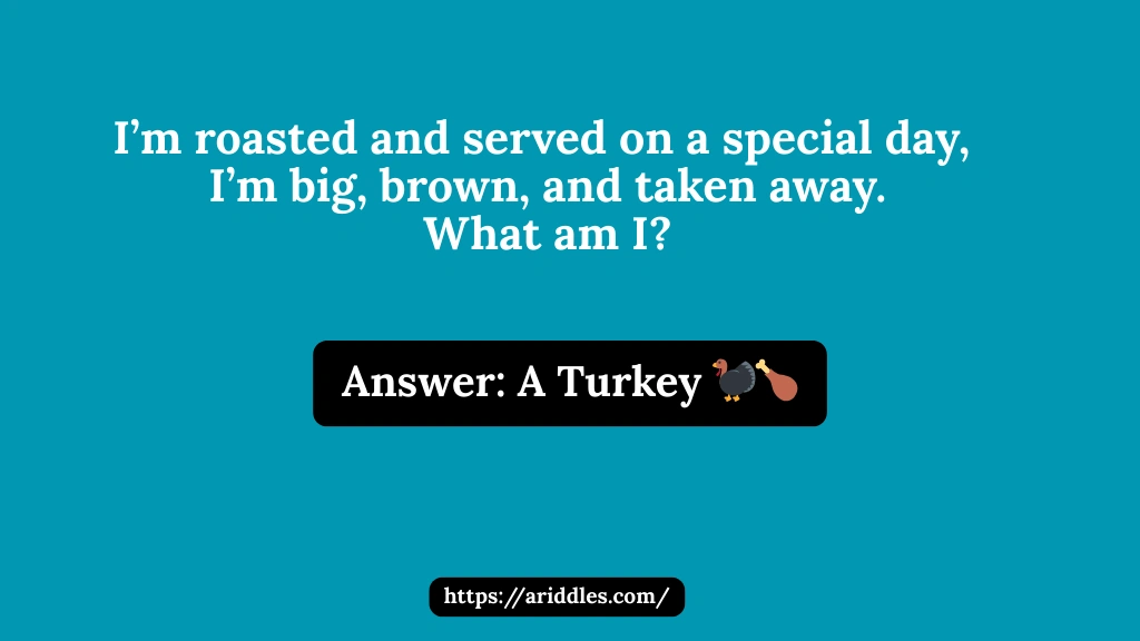 Thanksgiving Riddles