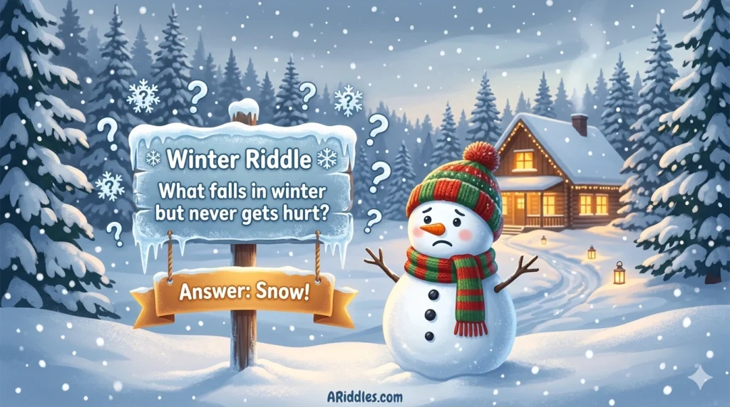 Winter riddles