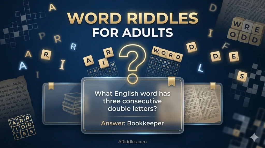 Word Riddles for Adults