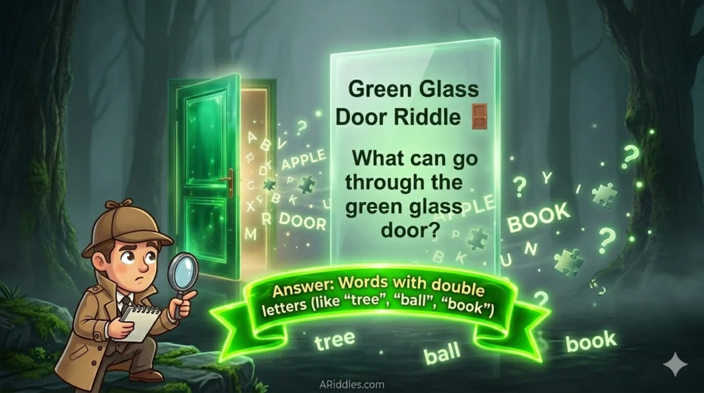 Green Glass Door Riddles