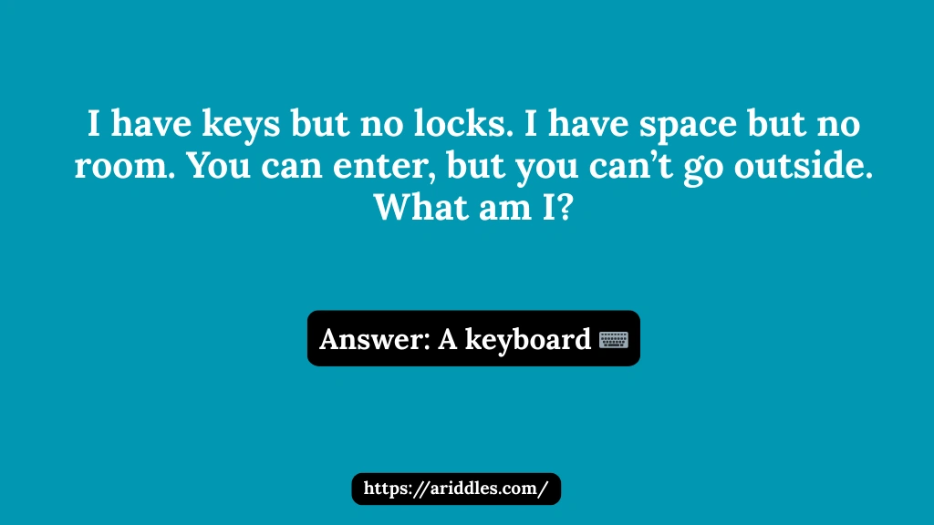 What Am I” riddles