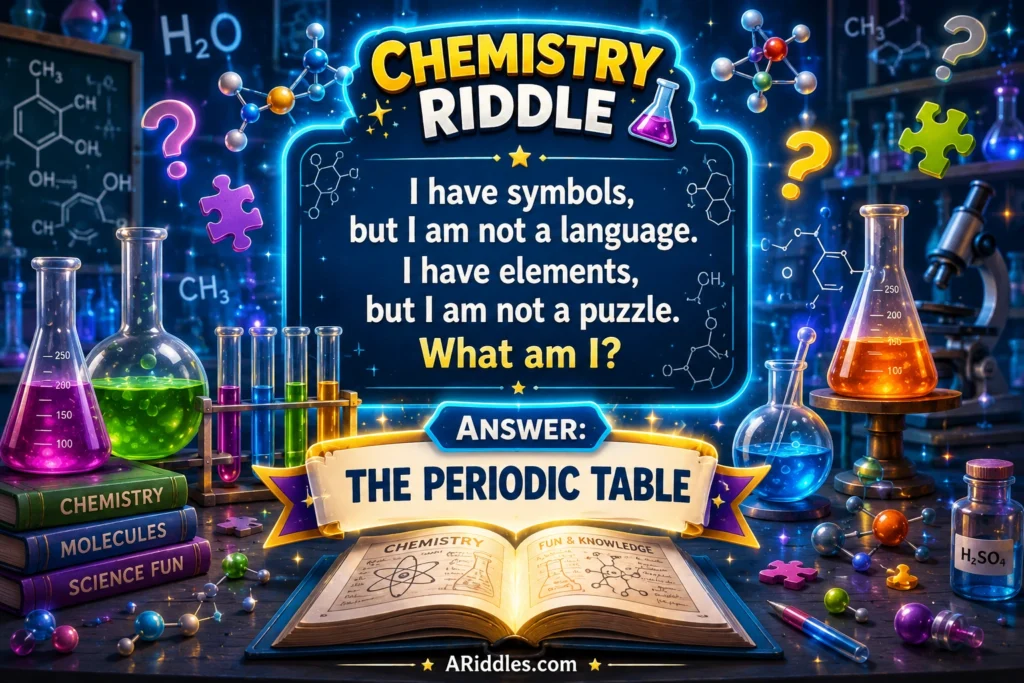 Chemistry Riddles