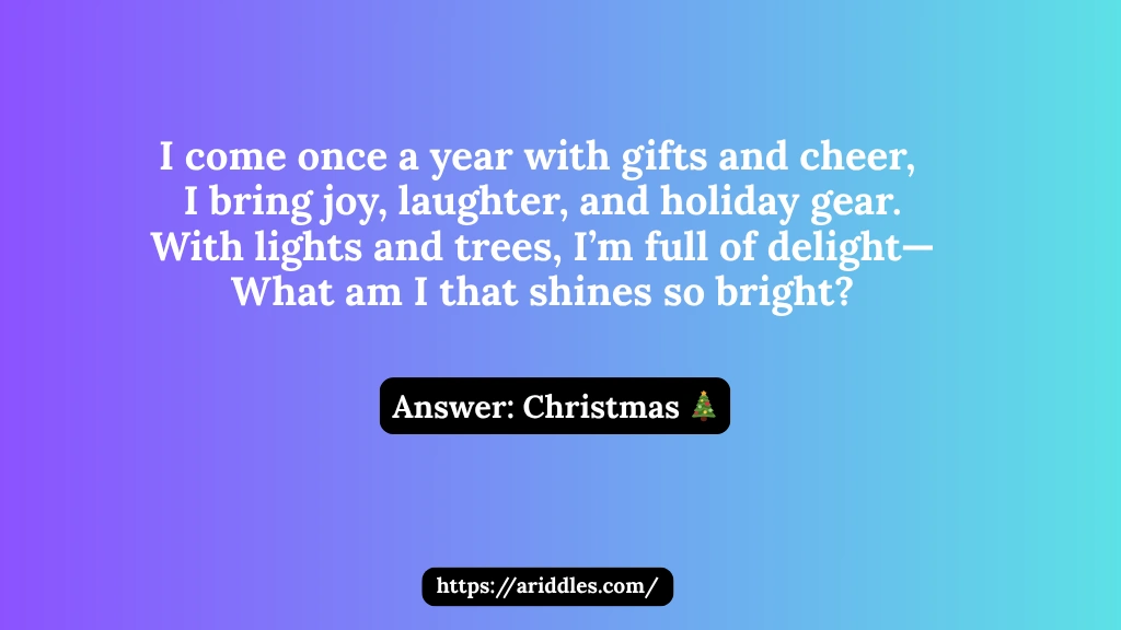 Holiday Riddles