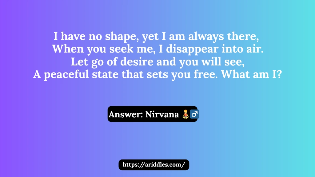 Buddhist Riddles