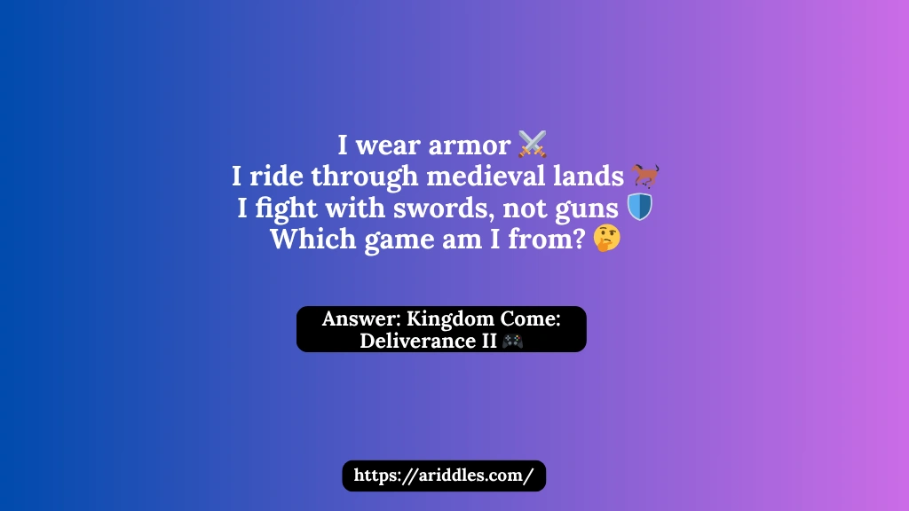 KCD2 riddles