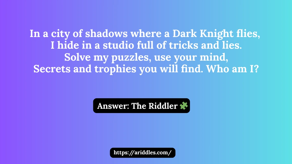Panessa Studios Riddler