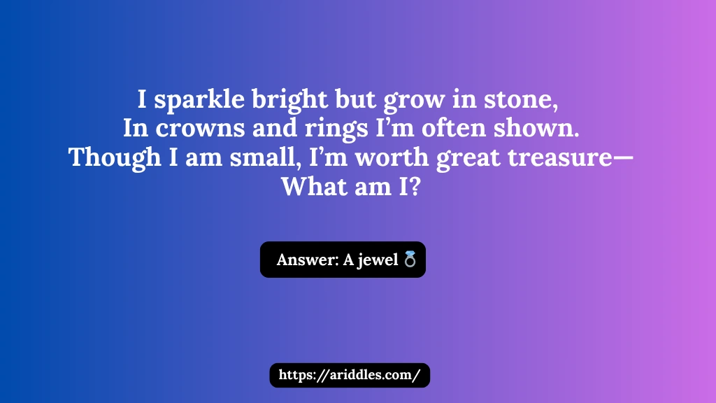 jewel riddles