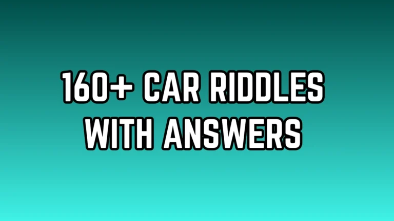 Car riddles