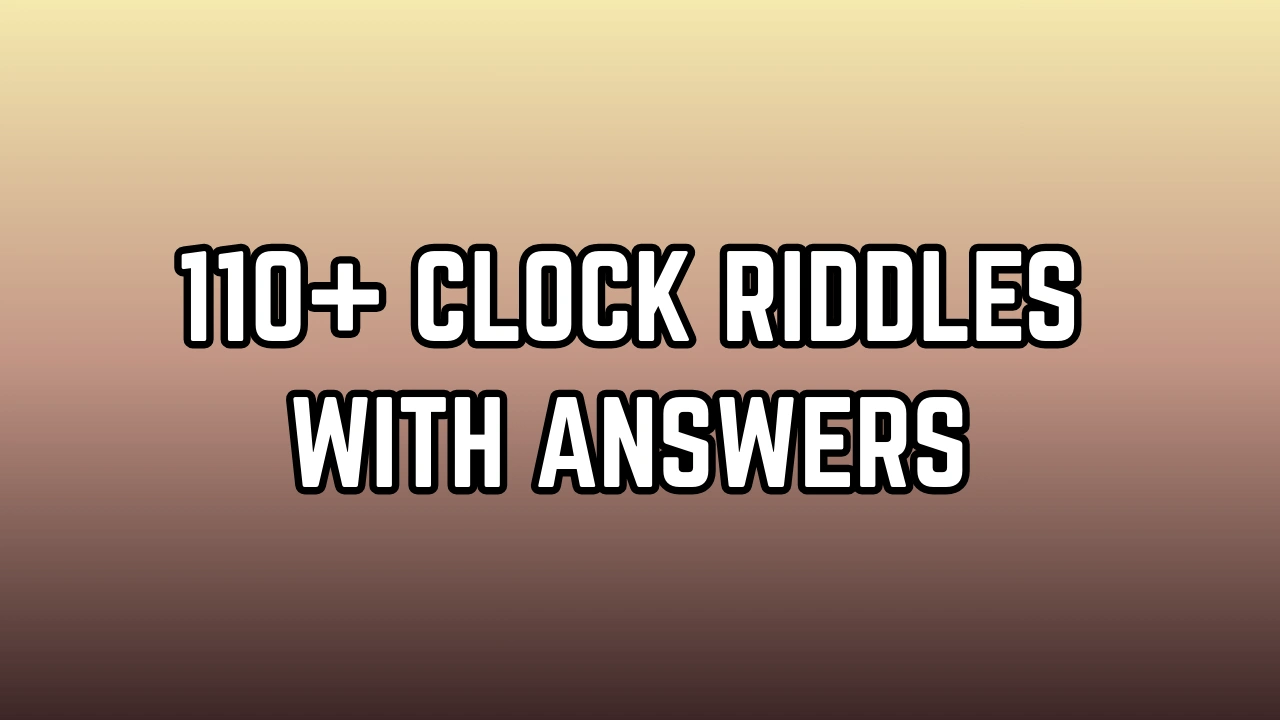 Clock Riddles