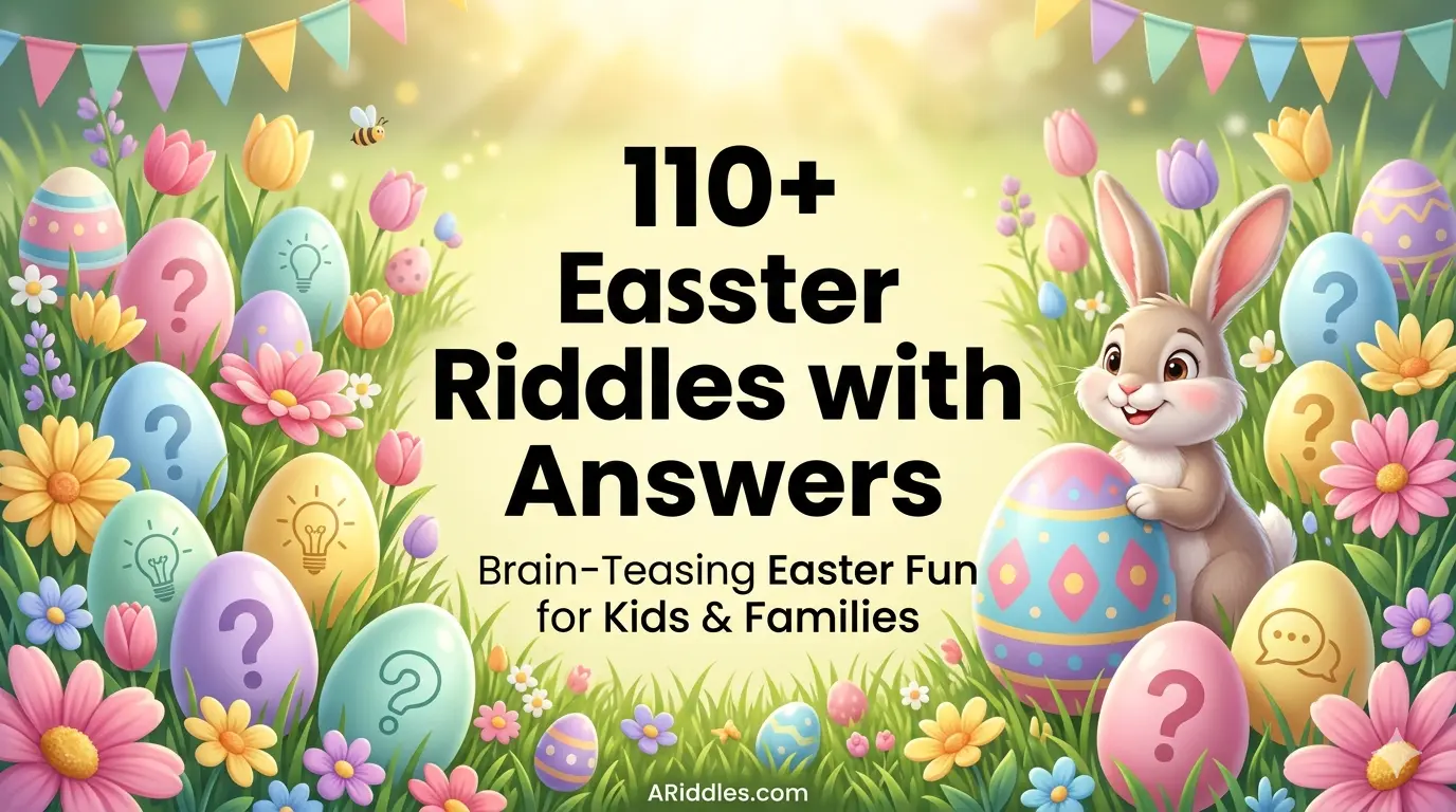 110+ Fun Easter Riddles with Answers | Tricky & Festive