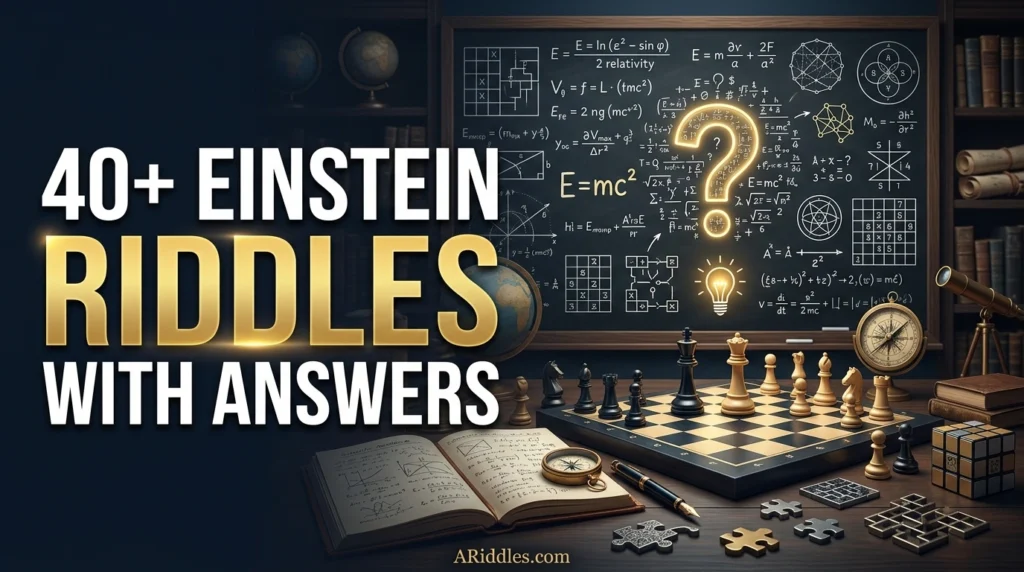 Einstein’s riddles