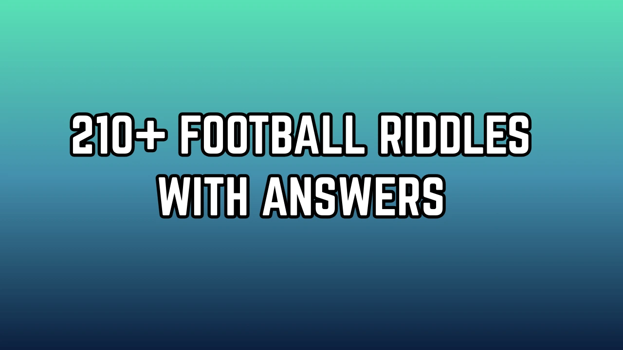 Football Riddles