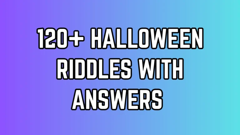 Halloween Riddles