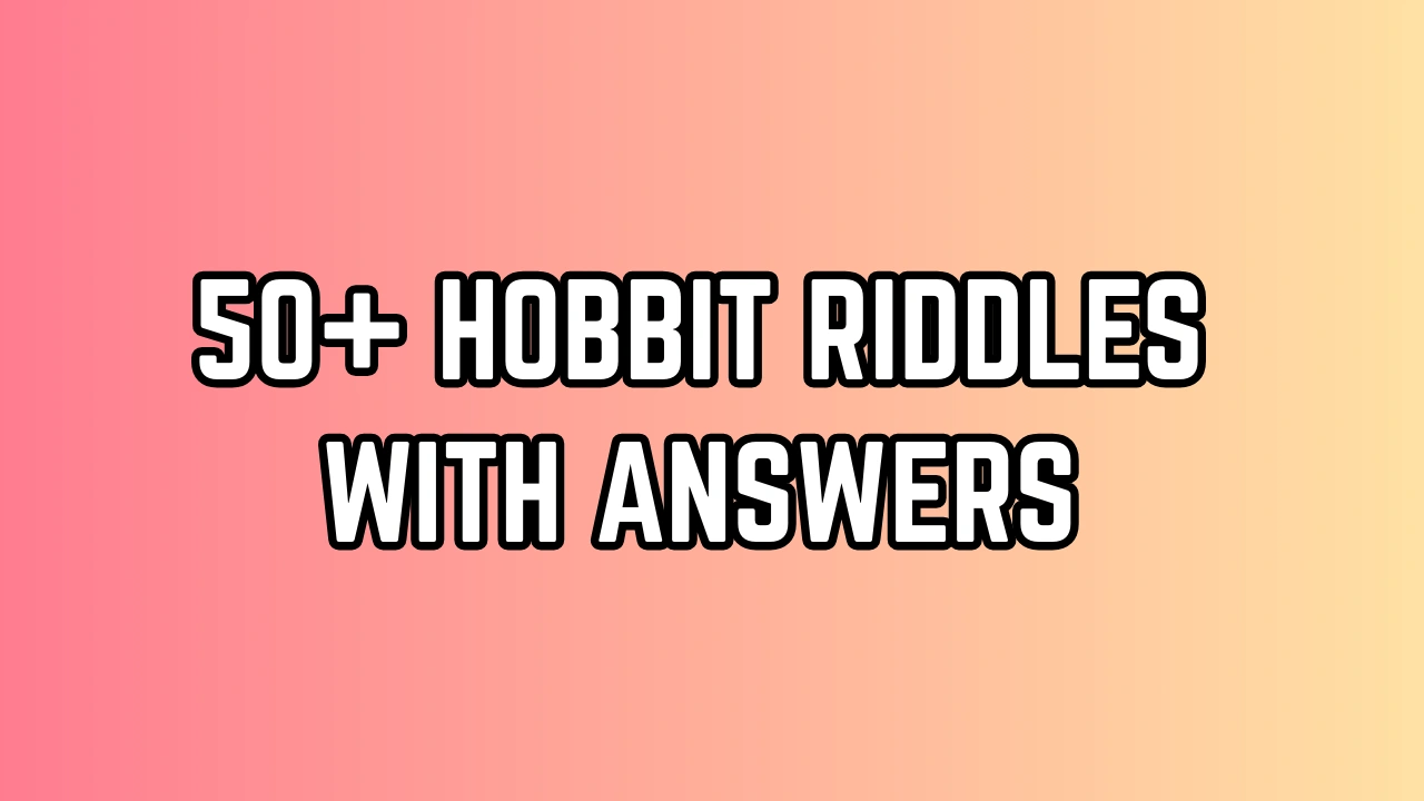 Hobbit Riddles