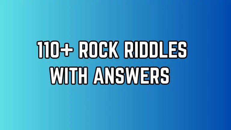 Rock Riddles