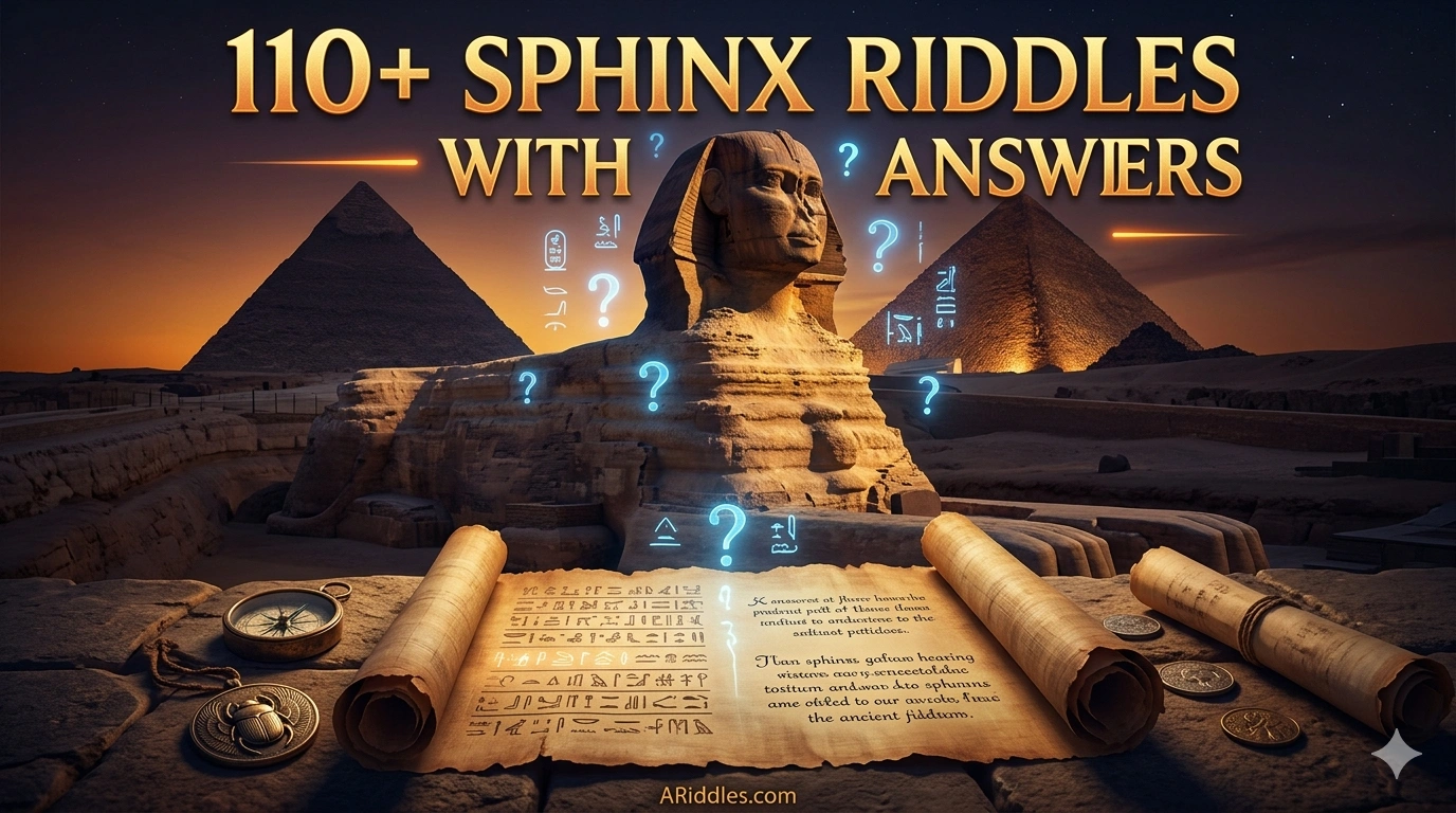 110+ Sphinx Riddles with Answers | Tricky & Mind-Bending