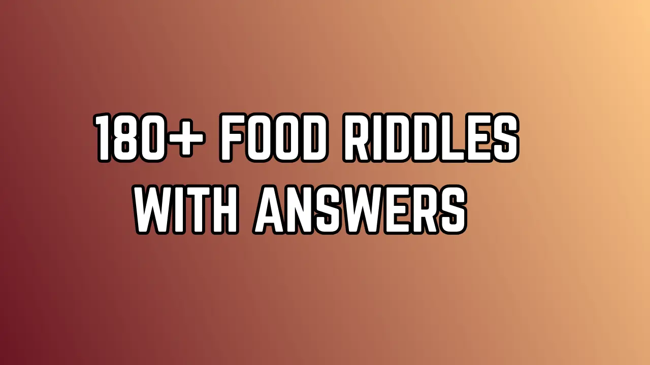 Food Riddles