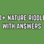 Nature Riddles
