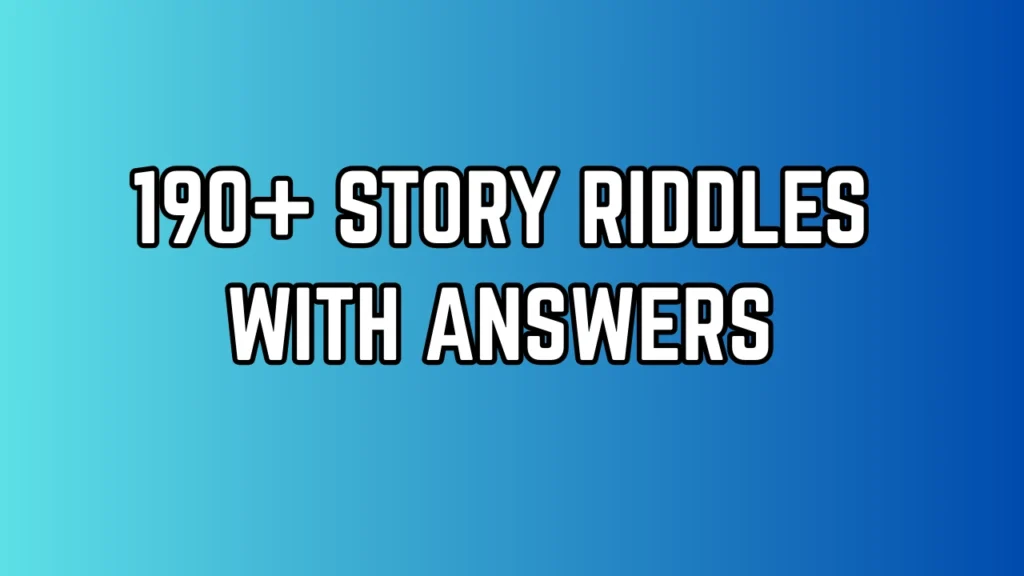 Story Riddles