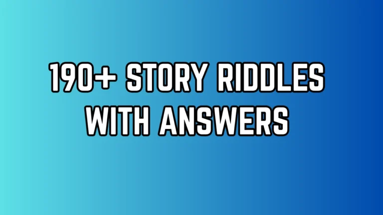 Story Riddles