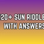 Sun Riddles