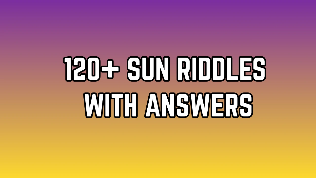 Sun Riddles