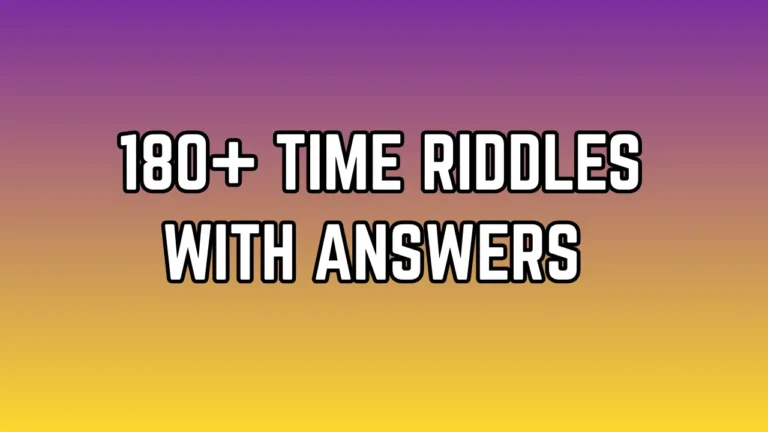 Time Riddles