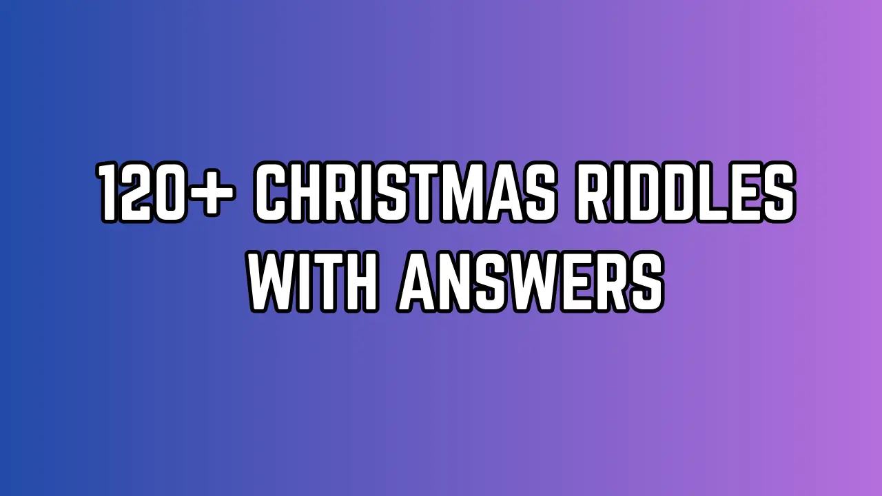 Christmas riddles