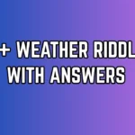 Weather Riddles