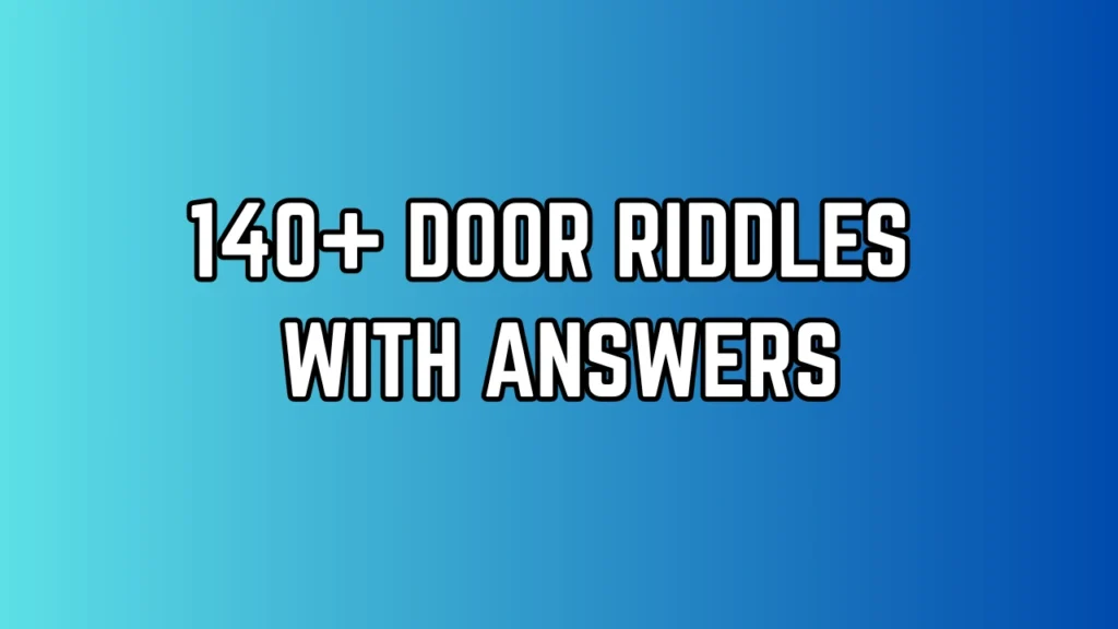 Door Riddles