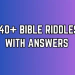 Bible Riddles