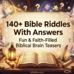 Bible Riddles