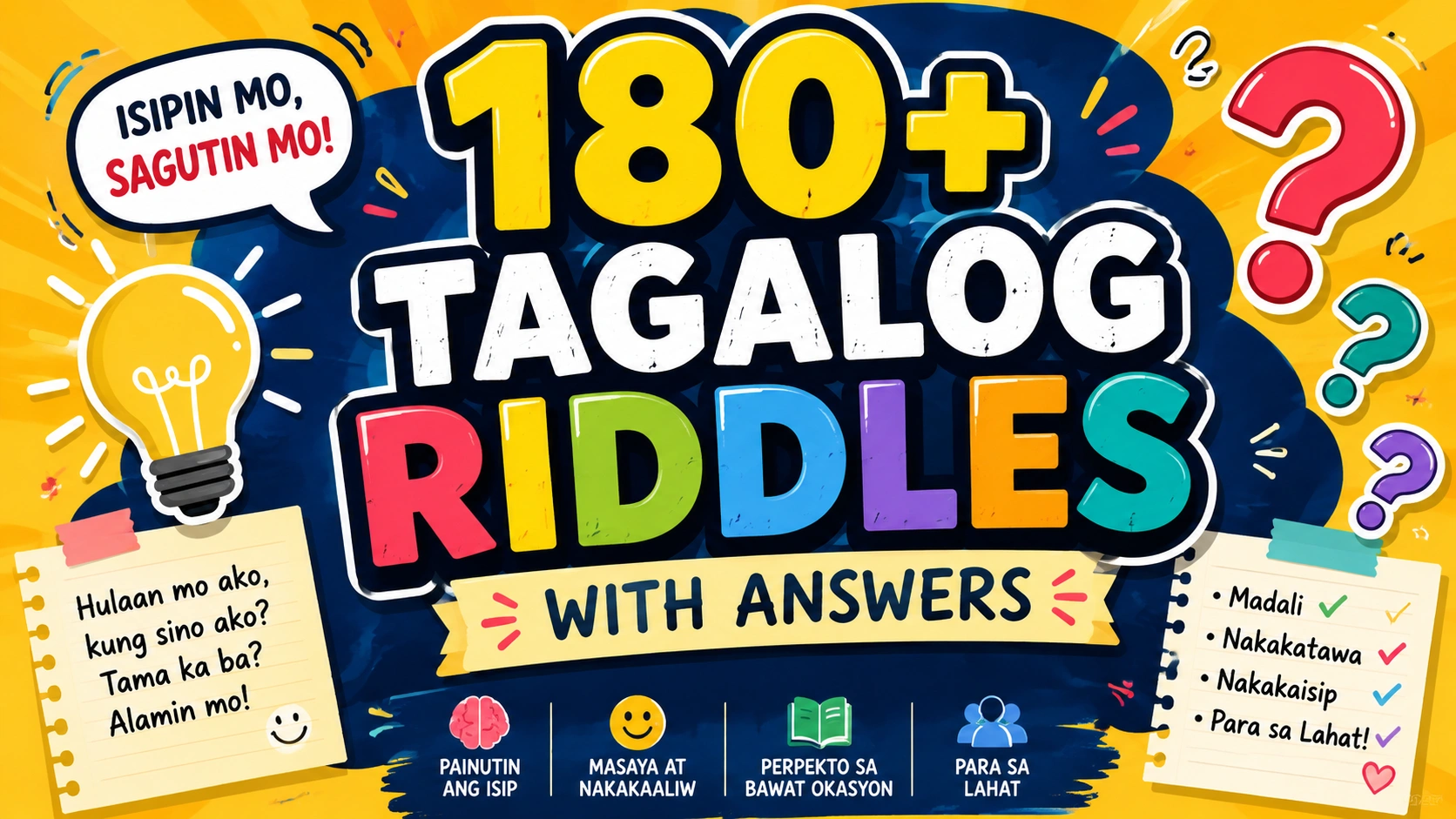 Tagalog Riddles