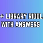 library riddles